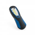 PAVIA. ABS flashlight with LED COB - Blue