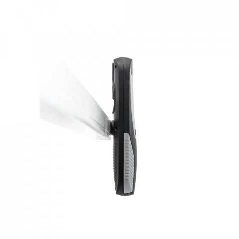 PAVIA. ABS flashlight with LED COB - Light grey