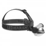 STANY. Head torch - Satin silver