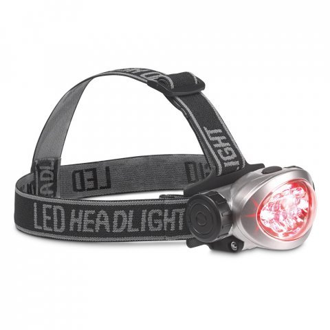 STANY. Head torch - Satin silver