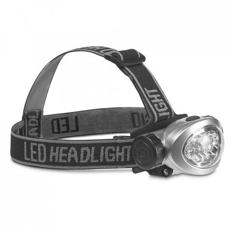STANY. Head torch - Satin silver