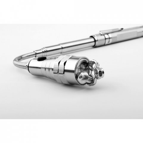 NOBEND. Torcia LED estensibile in metallo - Cromato