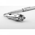 NOBEND. Torcia LED estensibile in metallo - Cromato