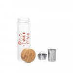 MAKAROVA. Sticlă cu infuzor 490 mL - Natural