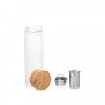 MAKAROVA. Sticlă cu infuzor 490 mL - Natural