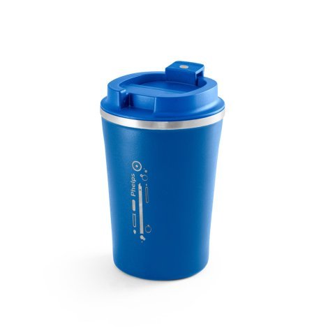 PHELPS. Vaso de viaje de 470 mL - Azul