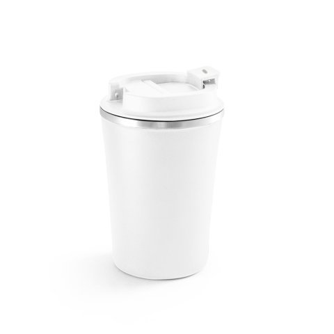 PHELPS. Vaso de viaje de 470 mL - Blanco