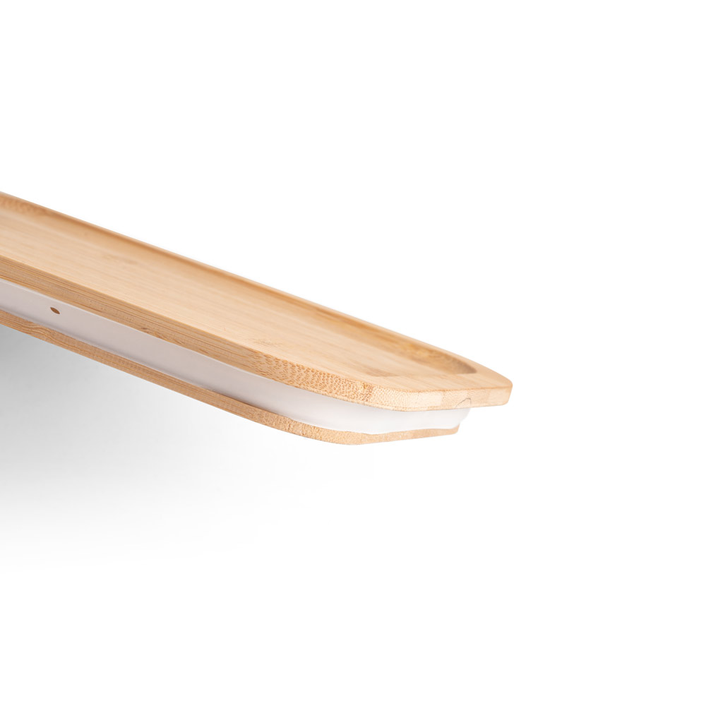 PORTOBELLO. Porta pranzo. Contenitore ermetico in vetro borosilicato e coperchio in bambù 1000 mL