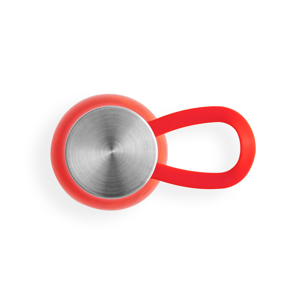 SENNA. Bottiglia in PET riciclato (100% rPET) con finitura lucida traslucida