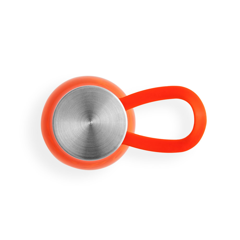 SENNA. Bottiglia in PET riciclato (100% rPET) con finitura lucida traslucida