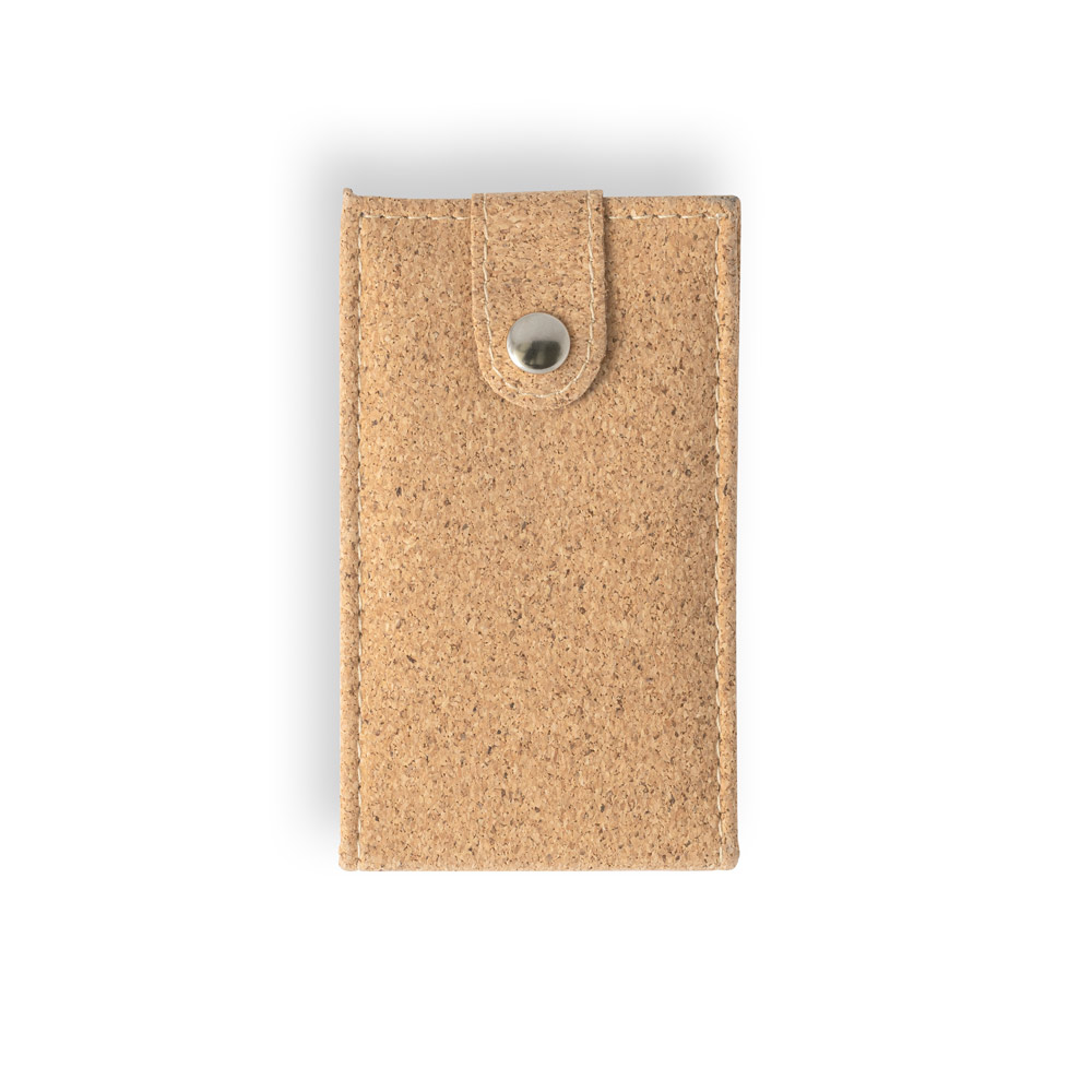 ZENA. Set manicure in sughero con accessori in acciaio inox