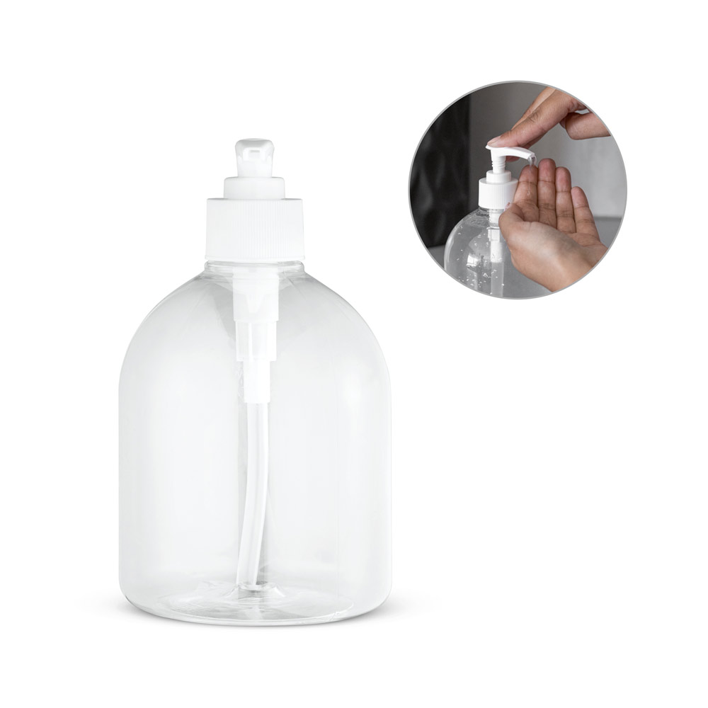 REFLASK 500. Flacone con dosatore in PET e PP 500 mL