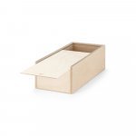 BOXIE WOOD M. Cutie de lemn - Natural deschis