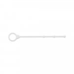 MAURICE. Скоба за транспорт - бял