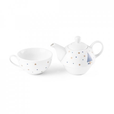 CHAMOMILE. Порцеланов сервиз - бял