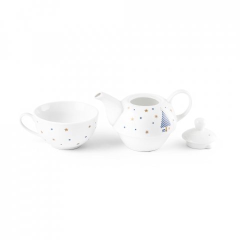 CHAMOMILE. Порцеланов сервиз - бял