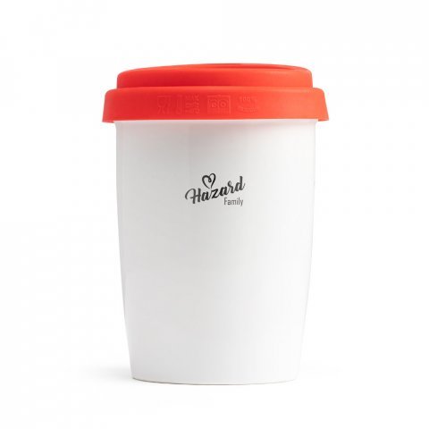 HAZARD. Cestovn&iacute; hrnek - Červen&aacute;