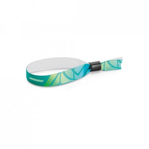 MENDOZA. SET Wristband Lanyard SUBLIMATION Slim I (15 mm) in polyester with safety lock