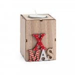 SCENT. Свещник - червен