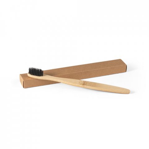 DELANY. Hammasharja, jossa on bamburunko ja nailonharjakset - Musta