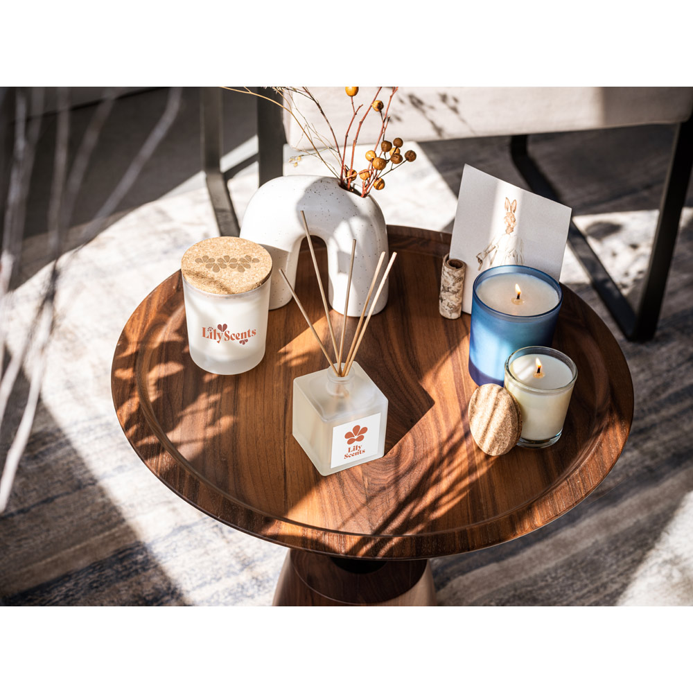 YEUN. Bastoncini diffusori in flacone di vetro