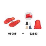 MAUPITI L / XL. Comode infradito con suola in PE e cinturino in PVC