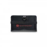 ORVYN. Кожен портфейл с RFID блокиране за 10 карти - черно