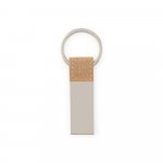 GOSLING. Set format dintr-un suport pentru carduri și un suport pentru chei, ambele din metal și plută - Natural