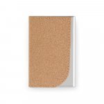 GOSLING. Set format dintr-un suport pentru carduri și un suport pentru chei, ambele din metal și plută - Natural