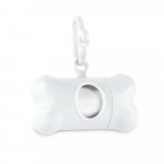 TROTTE. Spender f&uuml;r Hundekotbeutel - Wei&szlig;