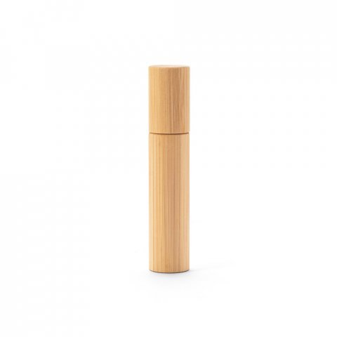 REESE. Refillable perfume atomizer with natural bamboo casing - Natural