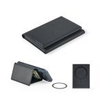 HARALD. Carteira magn&eacute;tica em PU de grande capacidade com bloqueio RFID