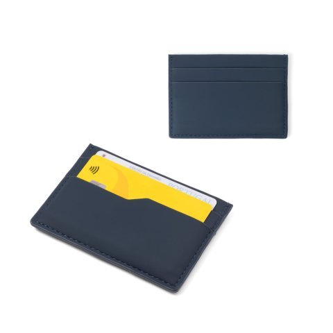 VENTURE WALLET. Tarjetero de poliuretano para 5 tarjetas con bloqueo RFID