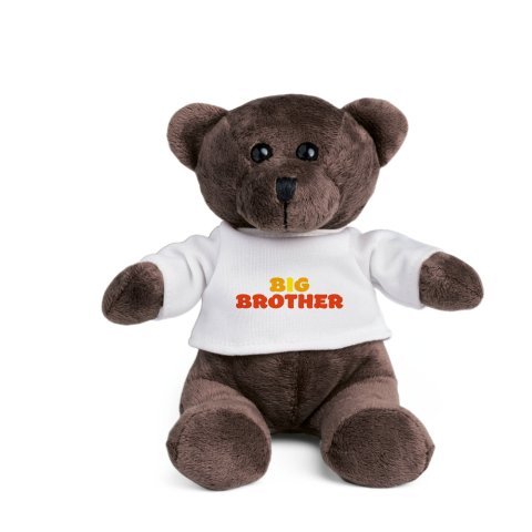 GRIZZLY. Плюшено мече играчка с тениска