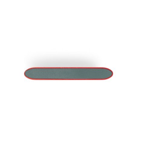 CASSINI. Power bank 4,000 mAh with 5W wireless charger in recycled aluminium (100% rAL) - Red