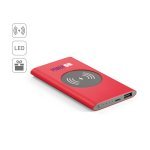 CASSINI. Захранваща батерия 4000 mAh с 5W безжично зарядно устройство от рециклиран алуминий (100% rAL)