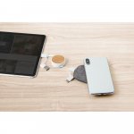 RUBINS. Прибиращ се USB кабел 6 в 1 от рециклиран ABS (100% rABS) и бамбук