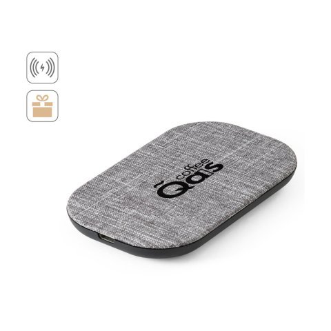RENEWAL CHARGER. 10 W бързо безжично зарядно устройство, изработено от рециклиран PET (100% rPET)