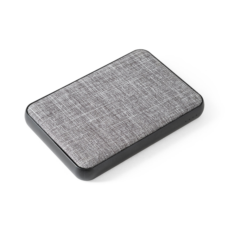 RENEWAL BATTERY. Banca di alimentazione 5'000 mAh in PET riciclato (100% rPET)