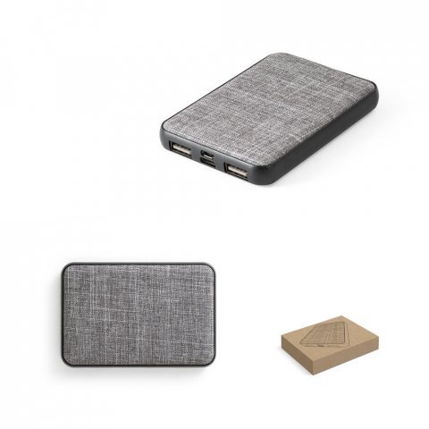 RENEWAL BATTERY. Power bank 5.000 mAh &alpha;&pi;ό &alpha;&nu;&alpha;&kappa;&upsilon;&kappa;&lambda;&omega;&mu;έ&nu;&omicron; PET (100% rPET)