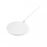 SOVERY. бърз 10W безжично зарядно устройство от рециклиран ABS (100% rABS) - бял