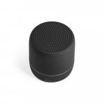 TURING. Преносима 3W тонколона с 4 часа живот на батерията при pециклиран ABS (100% rABS) - черно