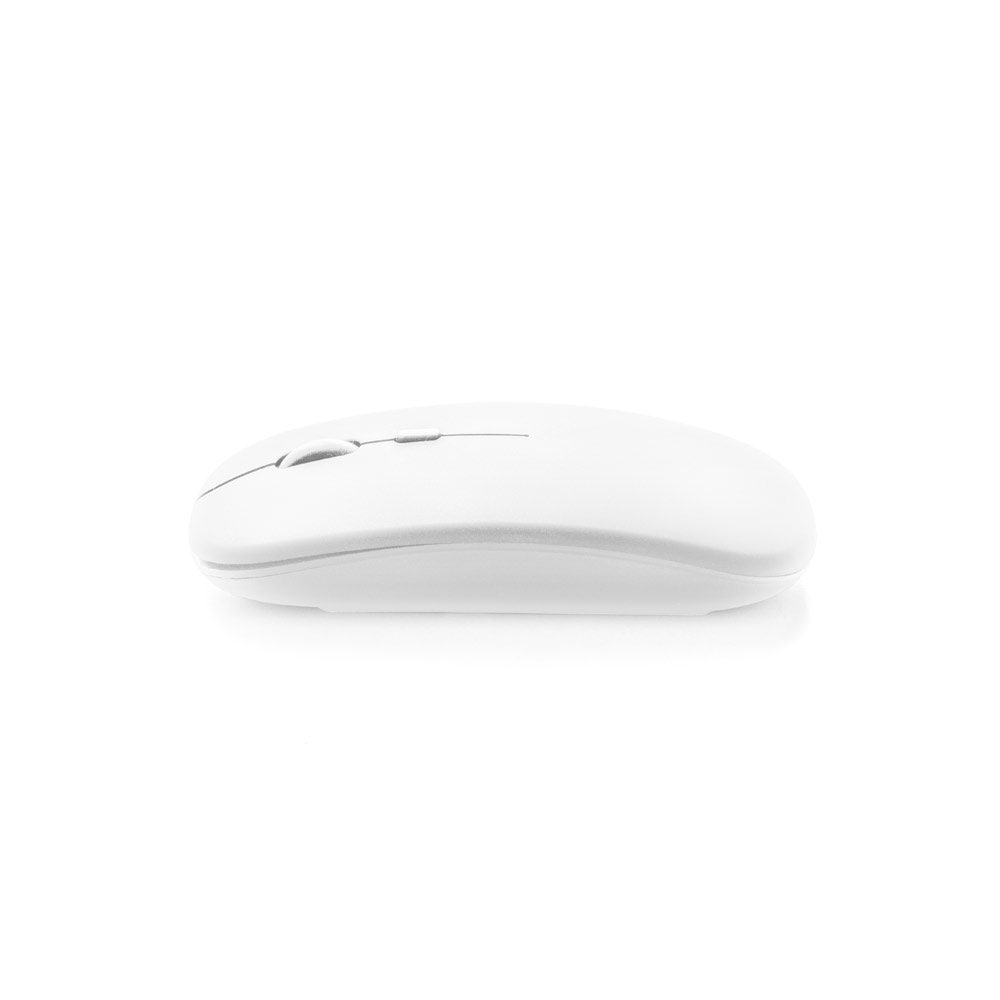 KHAN. Mouse wireless con batteria da 500 mAh in ABS riciclato (100% rABS)
