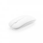 KHAN. Wireless mouse with 500mAh battery in recycled ABS (100% rABS) - White