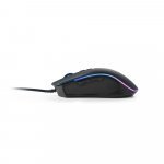 THORNE MOUSE RGB. Gaming mouse with 1.5m cable and ABS RGB LED lights - Black
