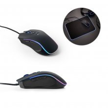 THORNE MOUSE RGB. Геймърска мишка с 1,5-метров кабел и ABS RGB LED светлини