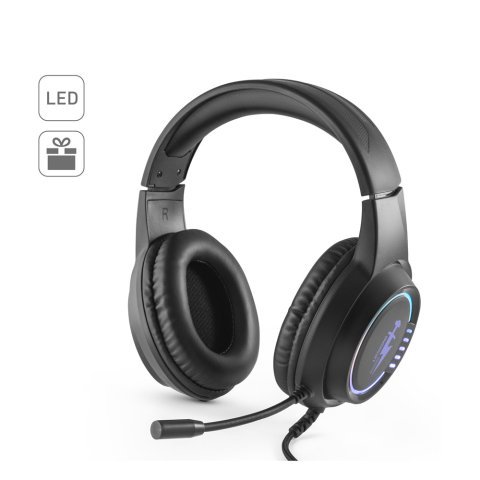 Thorne Headset RGB. &Alpha;&kappa;&omicron;&upsilon;&sigma;&tau;&iota;&kappa;ά &gamma;&iota;&alpha; &pi;&alpha;&iota;&chi;&nu;ί&delta;&iota;&alpha; ABS &mu;&epsilon; &kappa;&alpha;&lambda;ώ&delta;&iota;&omicron;, &mu;&iota;&kappa;&rho;ό&phi;&omega;&nu;&omicron; &kappa;&alpha;&iota; &phi;ώ&tau;&alpha; LED RGB