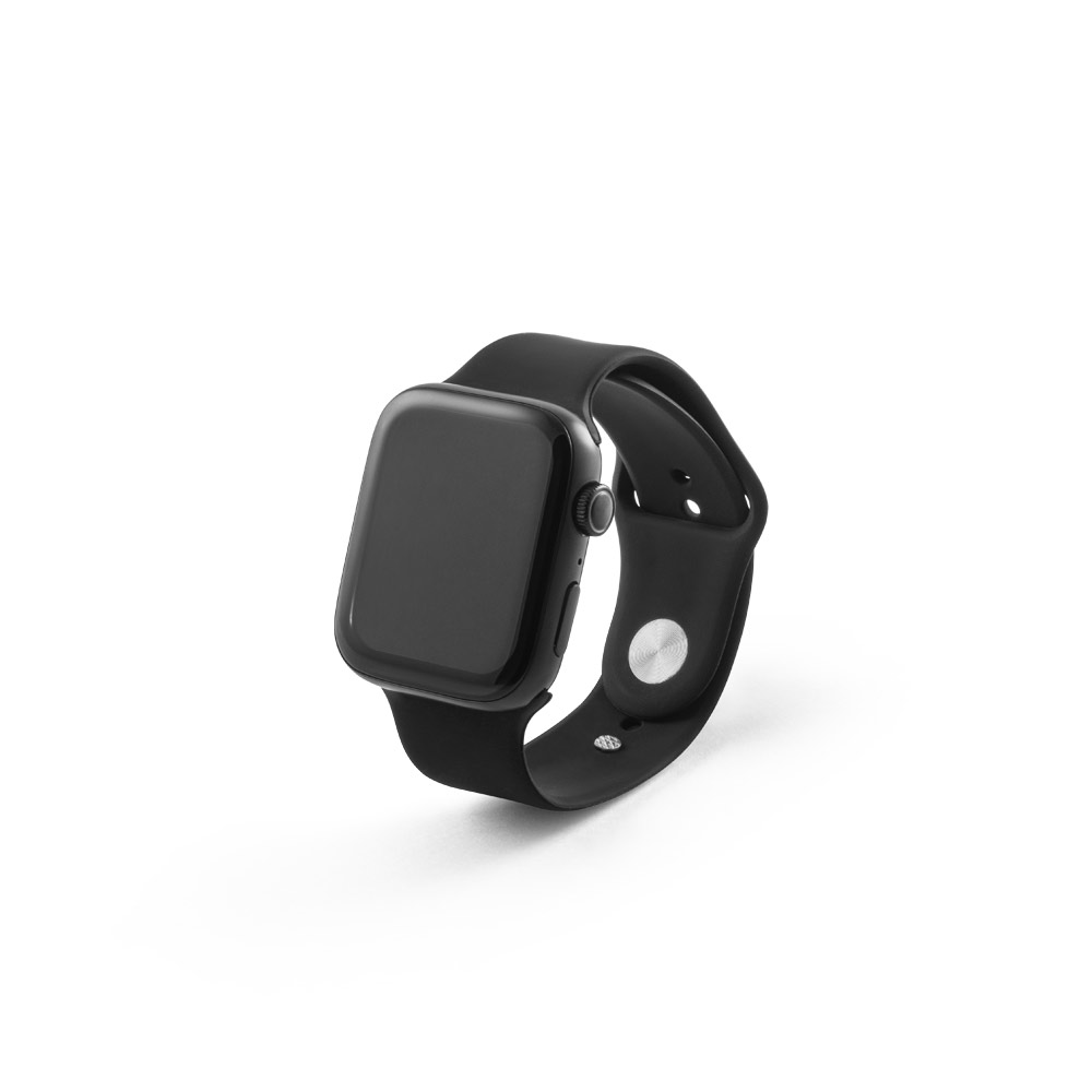 WILES. Smartwatch con schermo da 1.85", IPX4, autonomia di 3 giorni e cinturino in silicone