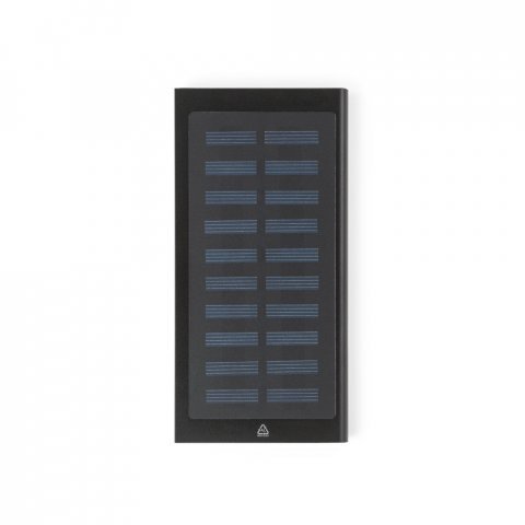 CLERK. Power bank 8.000 mAh &mu;&epsilon; &eta;&lambda;&iota;&alpha;&kappa;ό &pi;ά&nu;&epsilon;&lambda; &alpha;&pi;ό 100% &alpha;&nu;&alpha;&kappa;&upsilon;&kappa;&lambda;&omega;&mu;έ&nu;&omicron; &alpha;&lambda;&omicron;&upsilon;&mu;ί&nu;&iota;&omicron; - &Mu;&alpha;ύ&rho;&omicron;