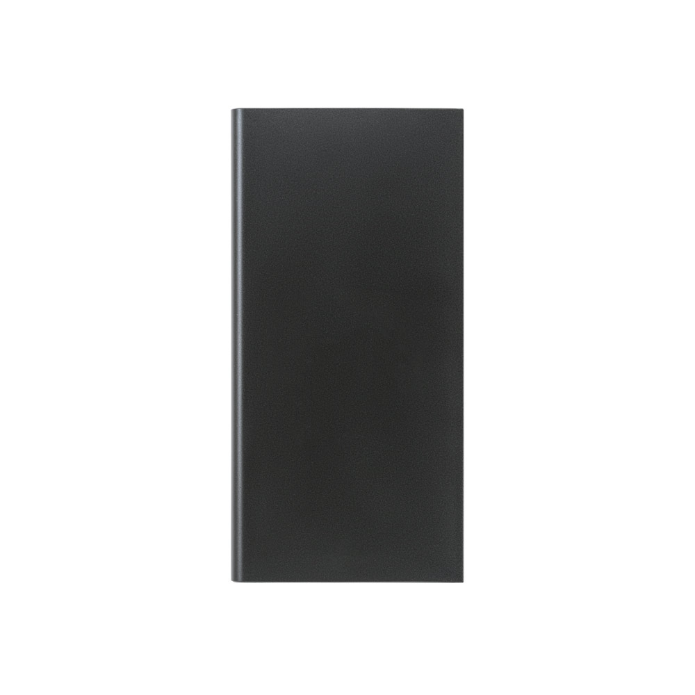 CLERK. Power bank da 8'000 mAh con pannello solare in alluminio 100% riciclato